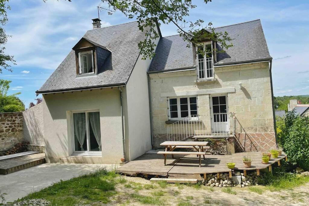 Au Bois De La Belle. Villa Rigny-Ussé Exterior foto